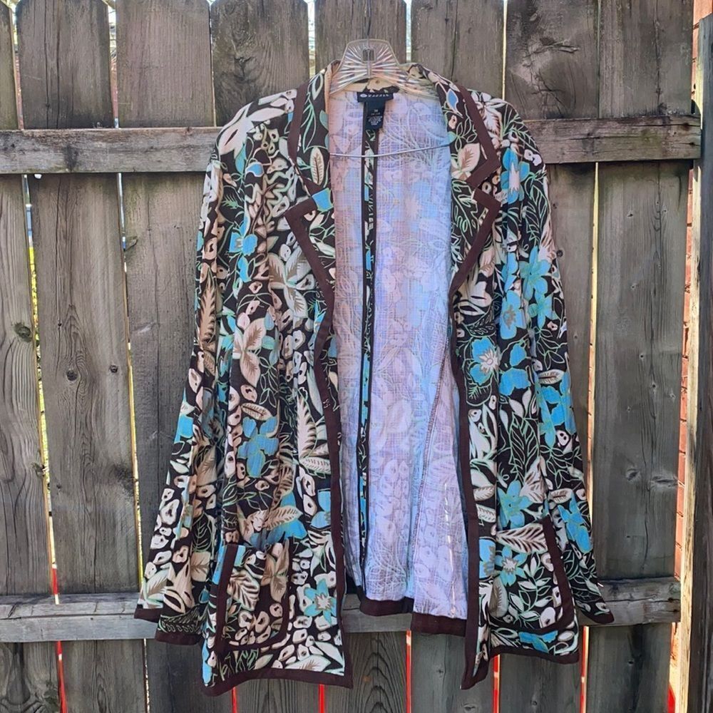 Maggie Barnes floral jacket sz. 3X